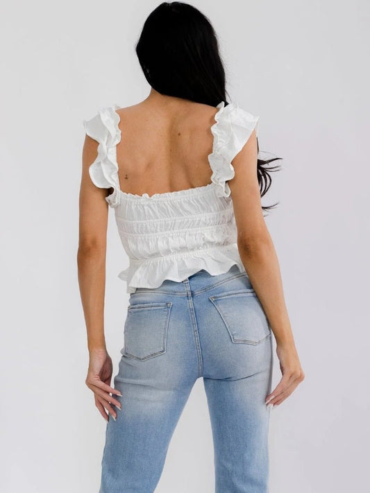 The Honeysuckle Smocked top - Rhett and Grace Co.