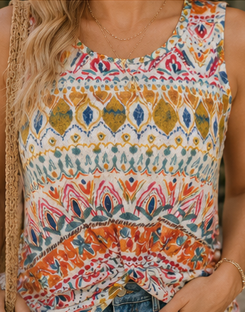 The Willow & Porch Swing Boho Top - Rhett and Grace Boutique