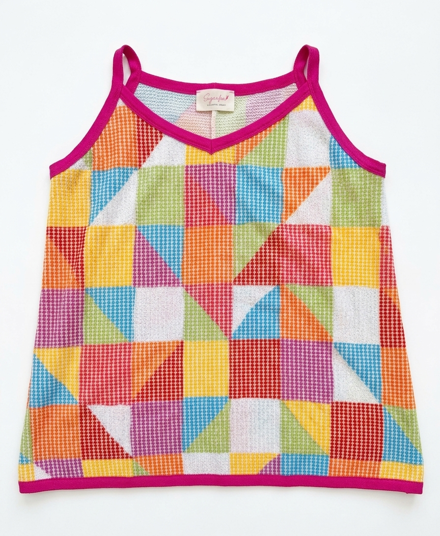 The Dolly Daydream Patchwork Top - Rhett and Grace Co.