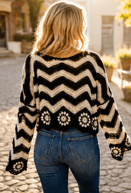 Whiskey & Wildflowers Knit - Rhett and Grace Boutique