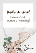 30 Days of Daily Journaling for Healing - Rhett and Grace Co.