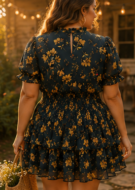 Southern Sweetheart Floral Dress