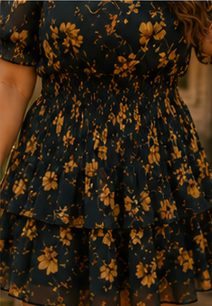 Southern Sweetheart Floral Dress