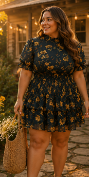 Southern Sweetheart Floral Dress