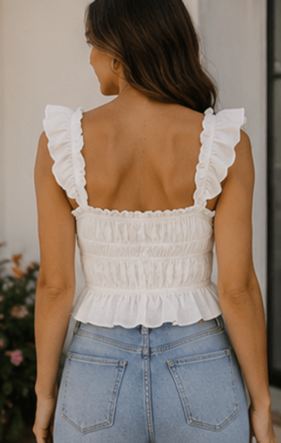 The Honeysuckle Smocked top - Rhett and Grace Boutique